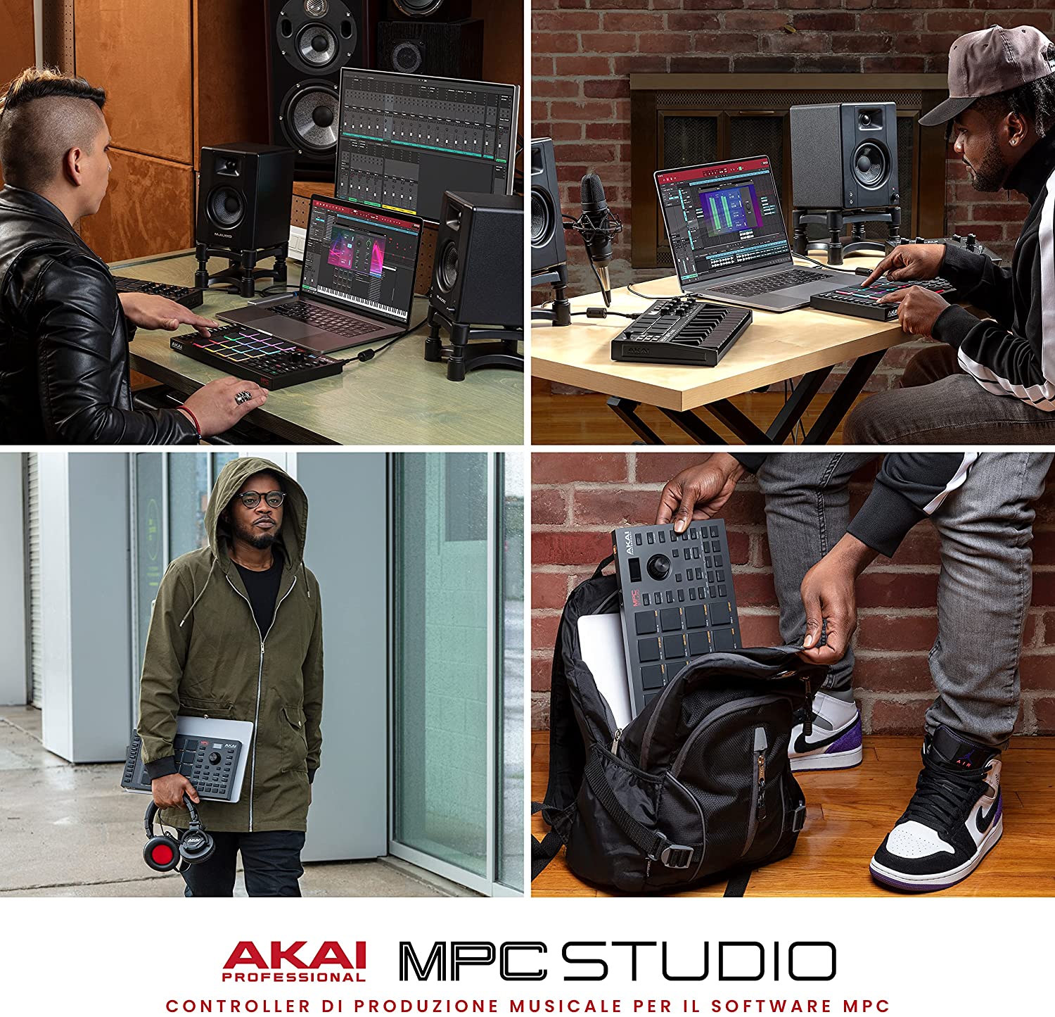 Akai MPC STUDIO 2 Controller Professionale MIDI USB per software PC, Nero - Image 8
