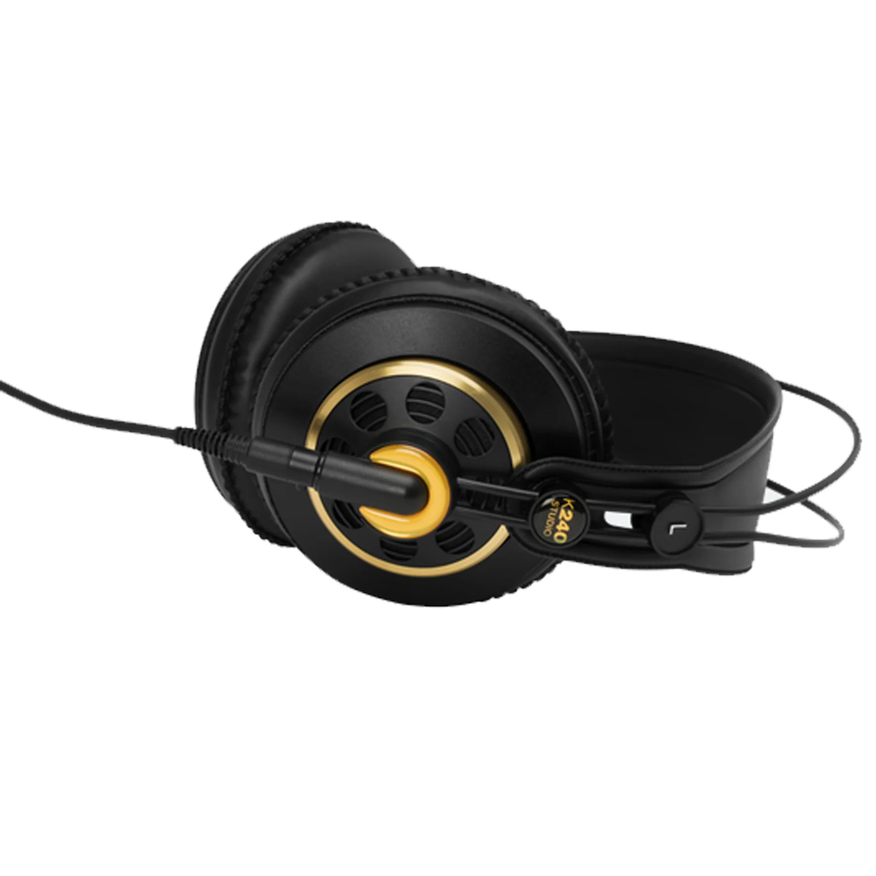 AKG K240 STUDIO Cuffia monitor professionale studio con cavo, semi aperte, Nero - Image 5