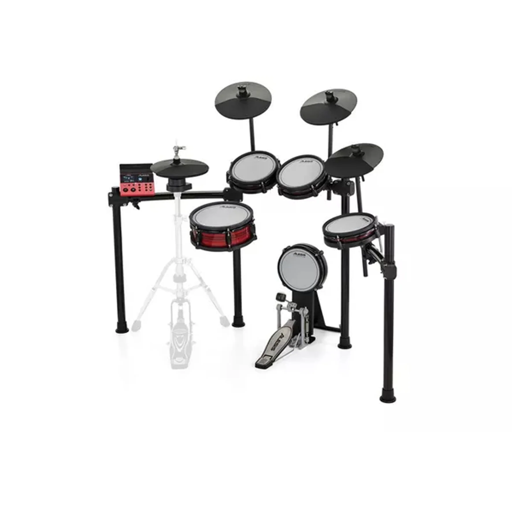 Alesis Nitro Ultimate Kit Batteria Elettronica Pro 9Pz con Pad Mesh e Bluetooth - Image 4