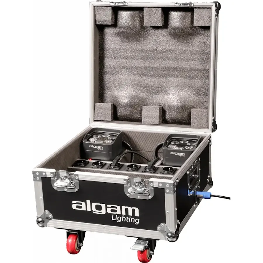 Algam Lighting EVENTPAR-FC Flight Case x trasp. Eventpar a 6 Scomparti +ricarica - Image 2