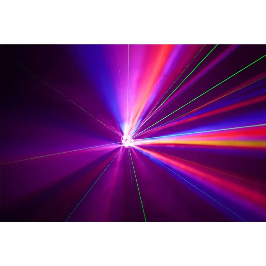 Algam Lighting MHE-60 Testa Mobile LED Wash da 60W con Laser Verde - Image 7