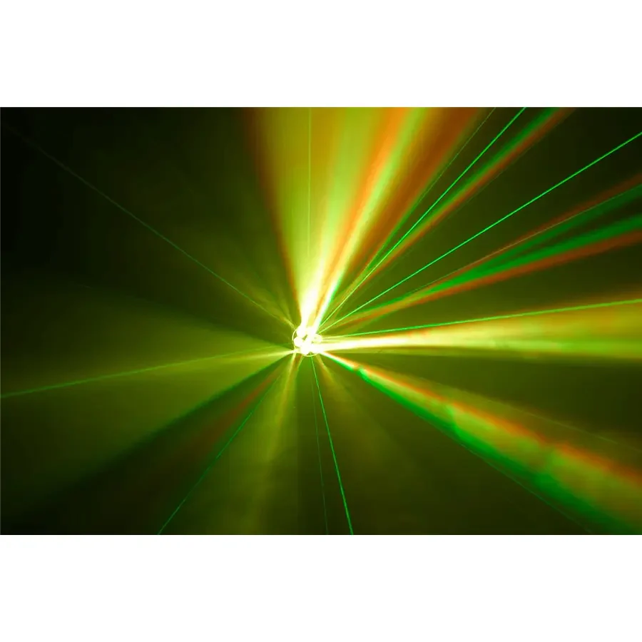 Algam Lighting MHE-60 Testa Mobile LED Wash da 60W con Laser Verde - Image 8