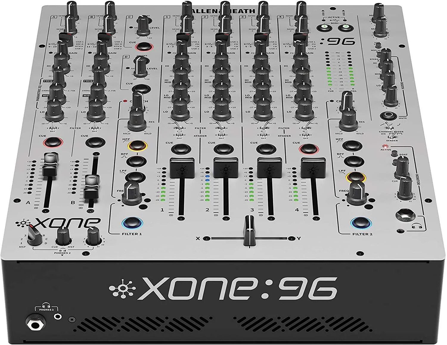Allen & Heath Xone:96 Mixer Professionale Analogico e Digitale 6 Canali, Silver - Image 6