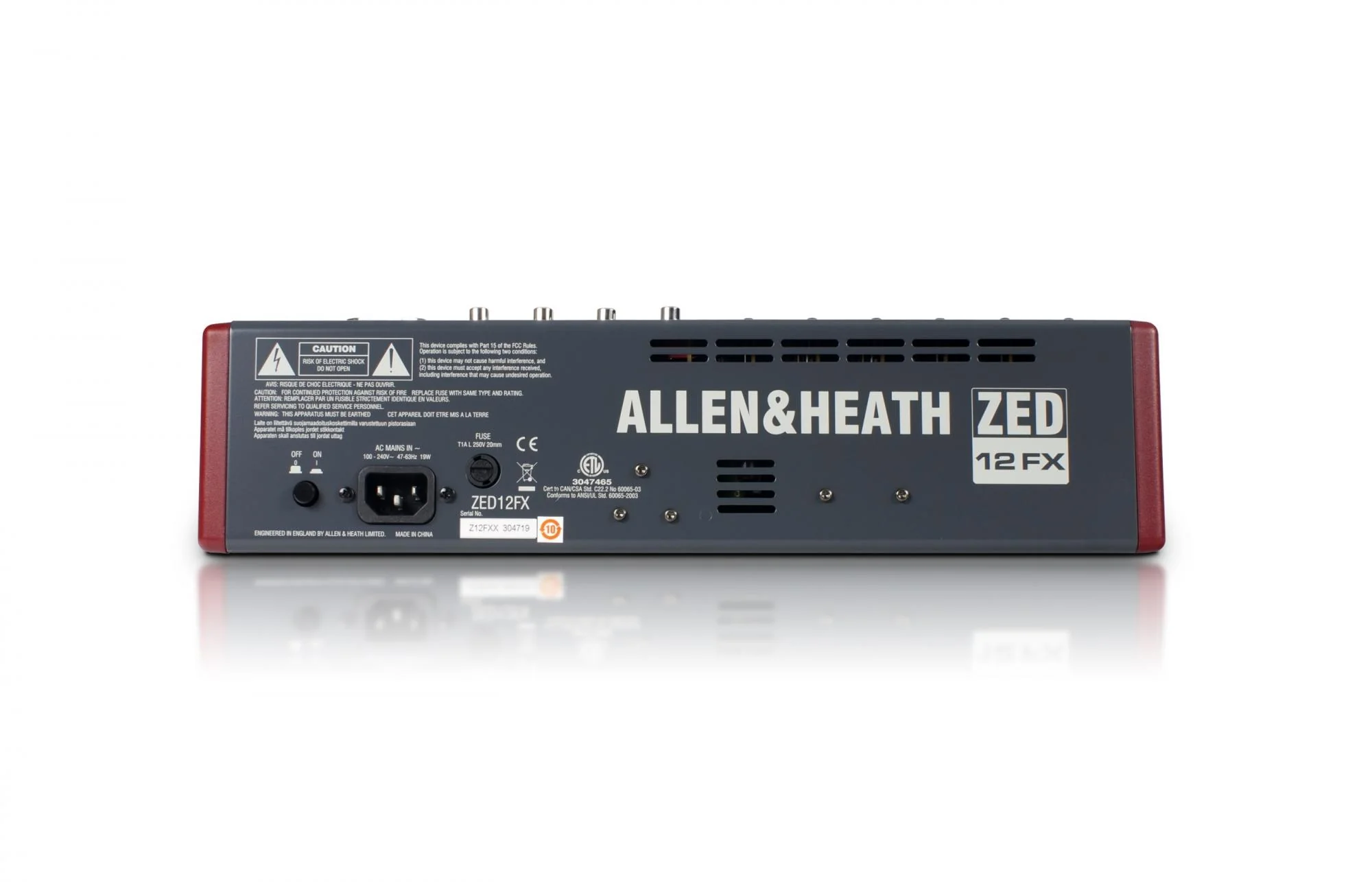 Allen & Heath ZED-12FX Mixer multiuso con FX x suono e registrazione dal vivo - Image 3