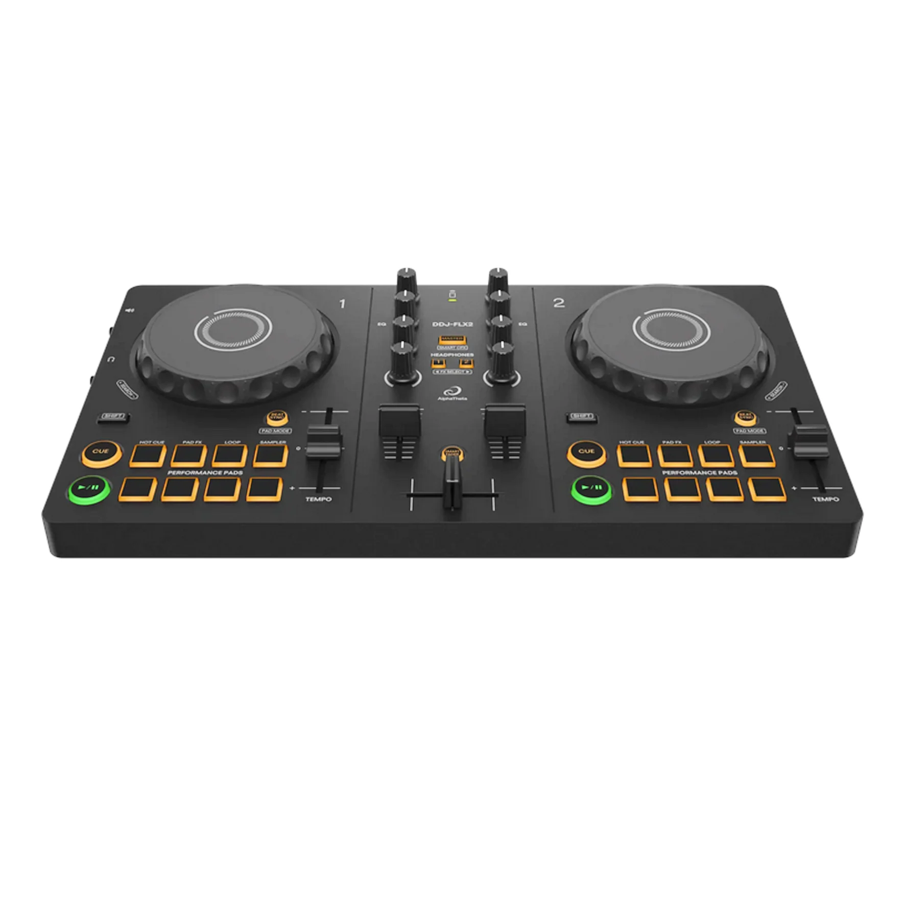 AlphaTheta DDJ-FLX2 Controller Dj 2 Canali x rekordbox, djay, Serato Dj Lite - Image 2
