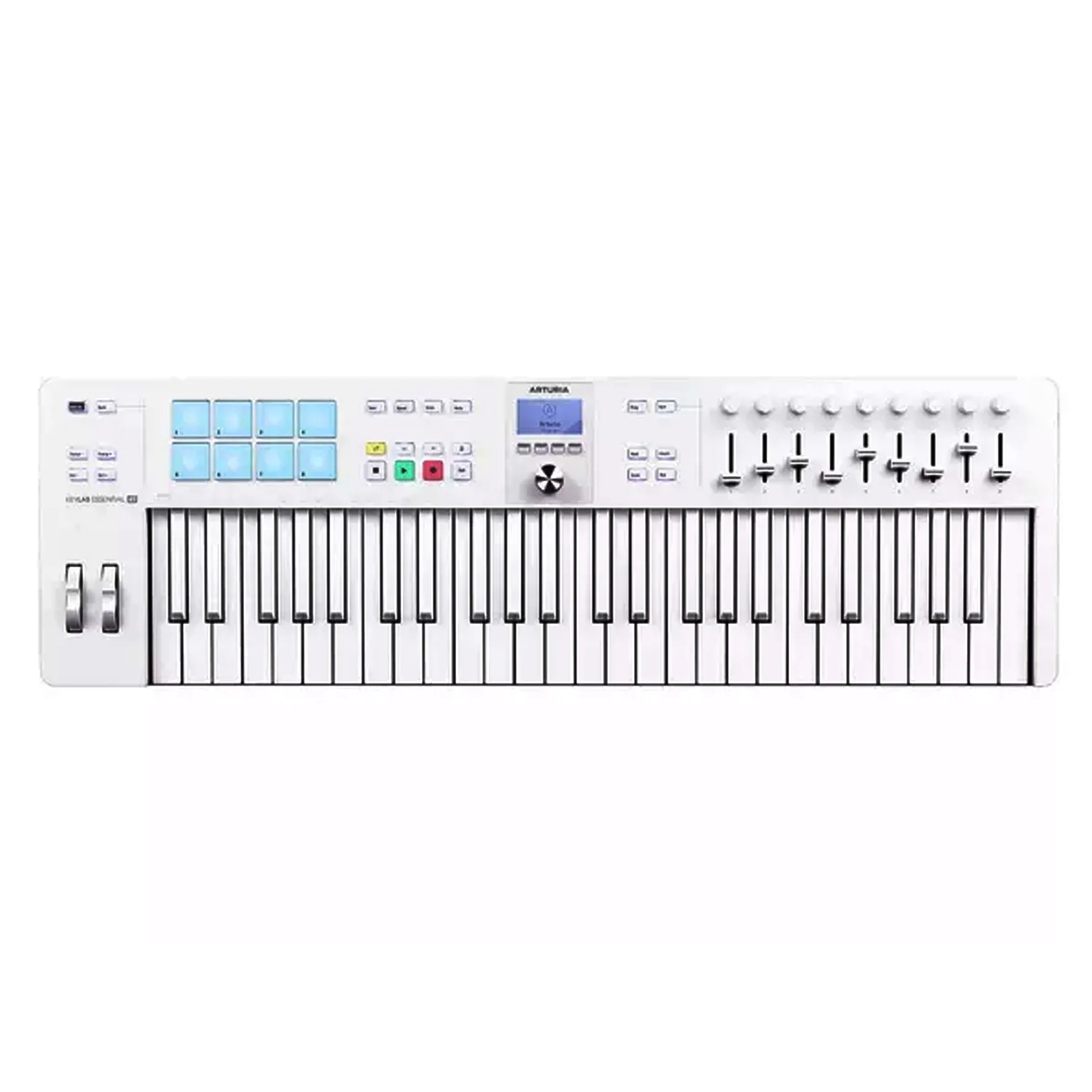 Arturia KEYLAB ESSENTIAL 49 MK3 ALPINE WHITE Tastiera MIDI USB 49T Limit. Edit. - Image 6