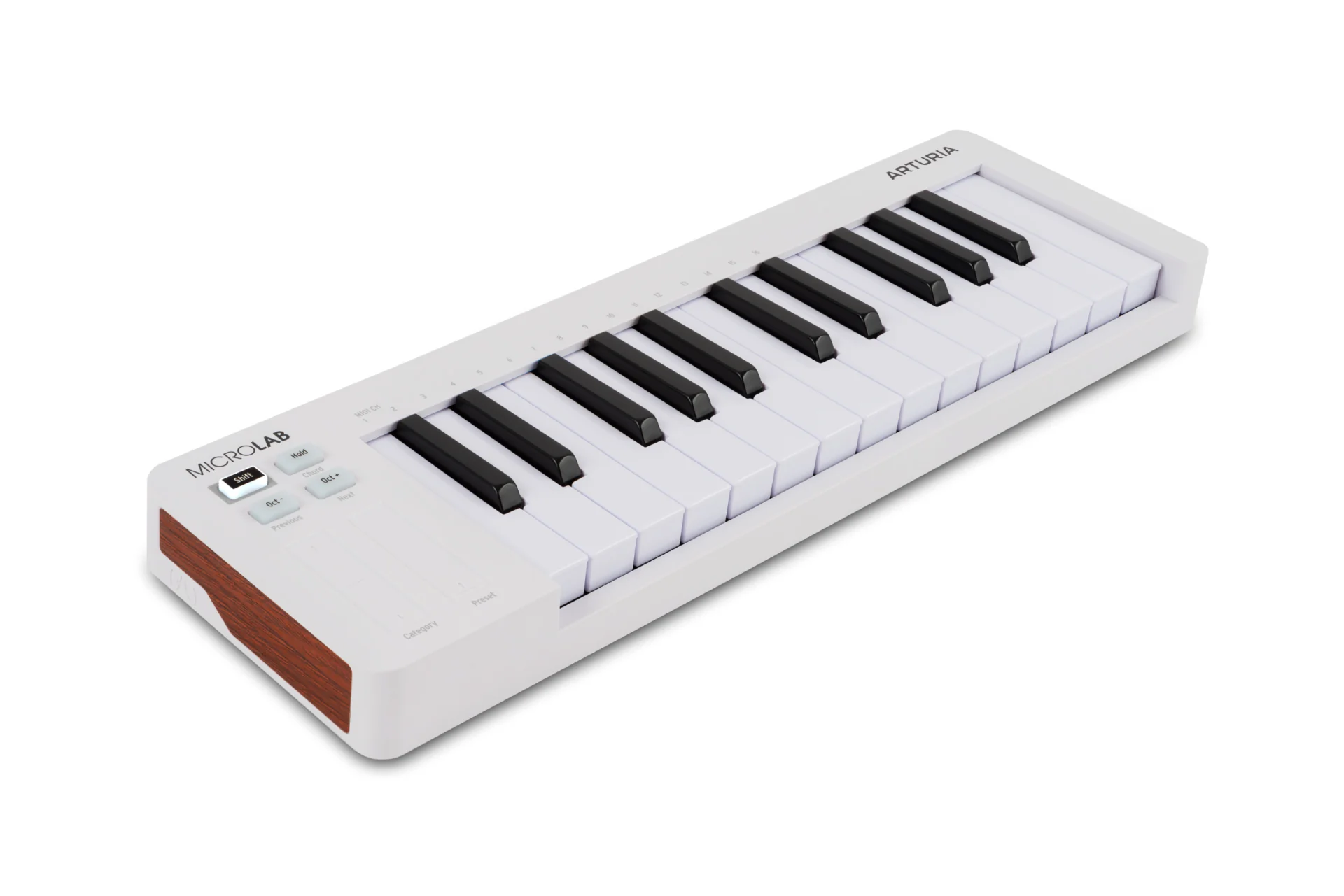 Arturia MICROLAB MK3 WHITE Tastiera controller MIDI 25T sensibile alla dinamica - Image 3
