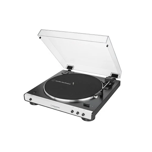 Audio-Technica AT-LP60XBT Giradischi con trasmissione cinghia, Bluetooth, Bianco - Image 2