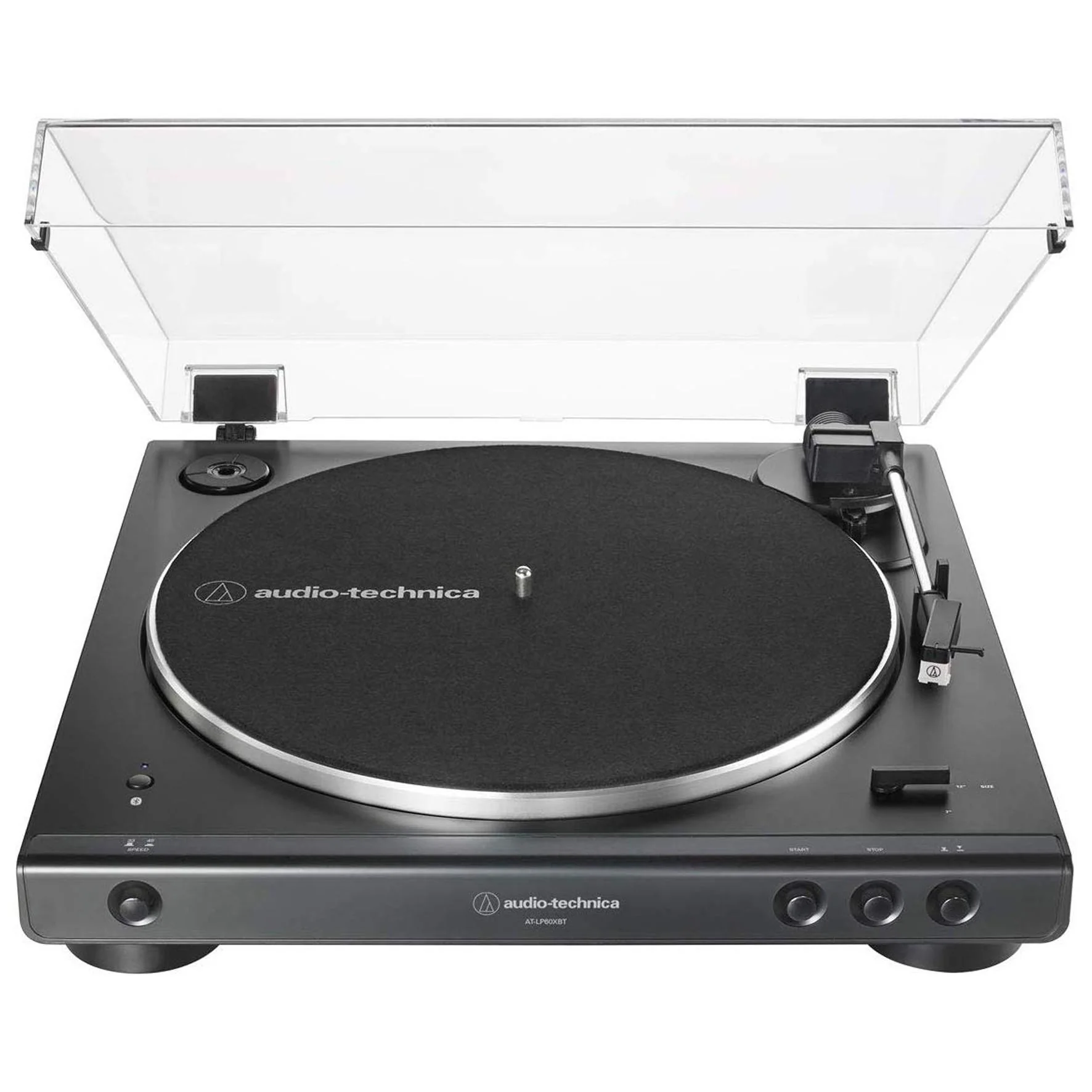 Audio-Technica AT-LP60XBT Giradischi con trasmissione cinghia e Bluetooth, Nero - Image 3