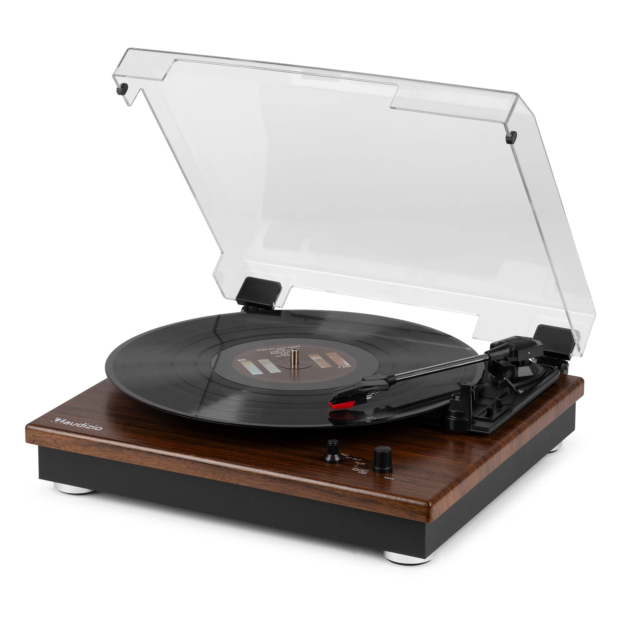 Audizio RP112D (102.160) Giradischi base legno massello casse da 10w e bluetooth - Image 3