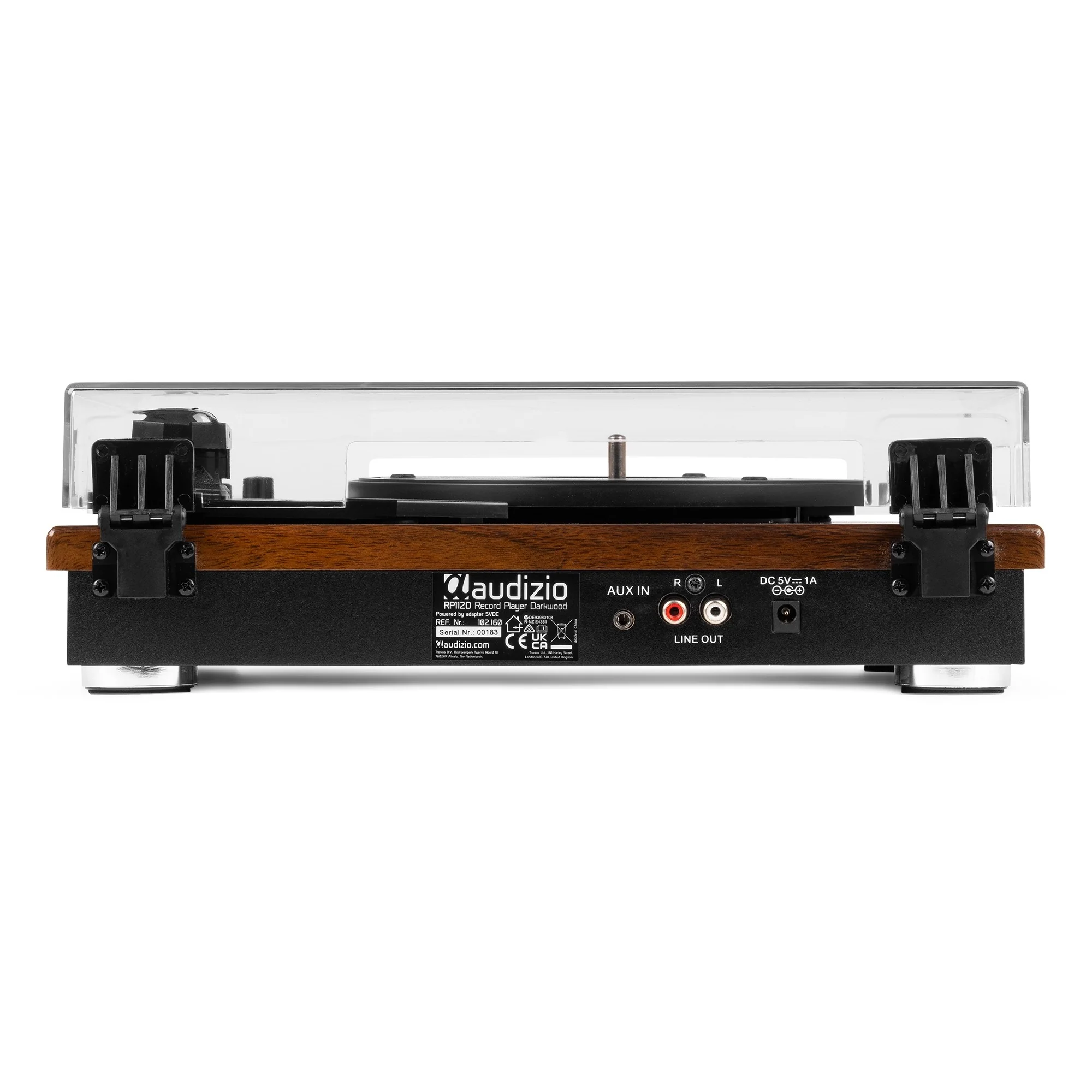 Audizio RP112D (102.160) Giradischi base legno massello casse da 10w e bluetooth - Image 8