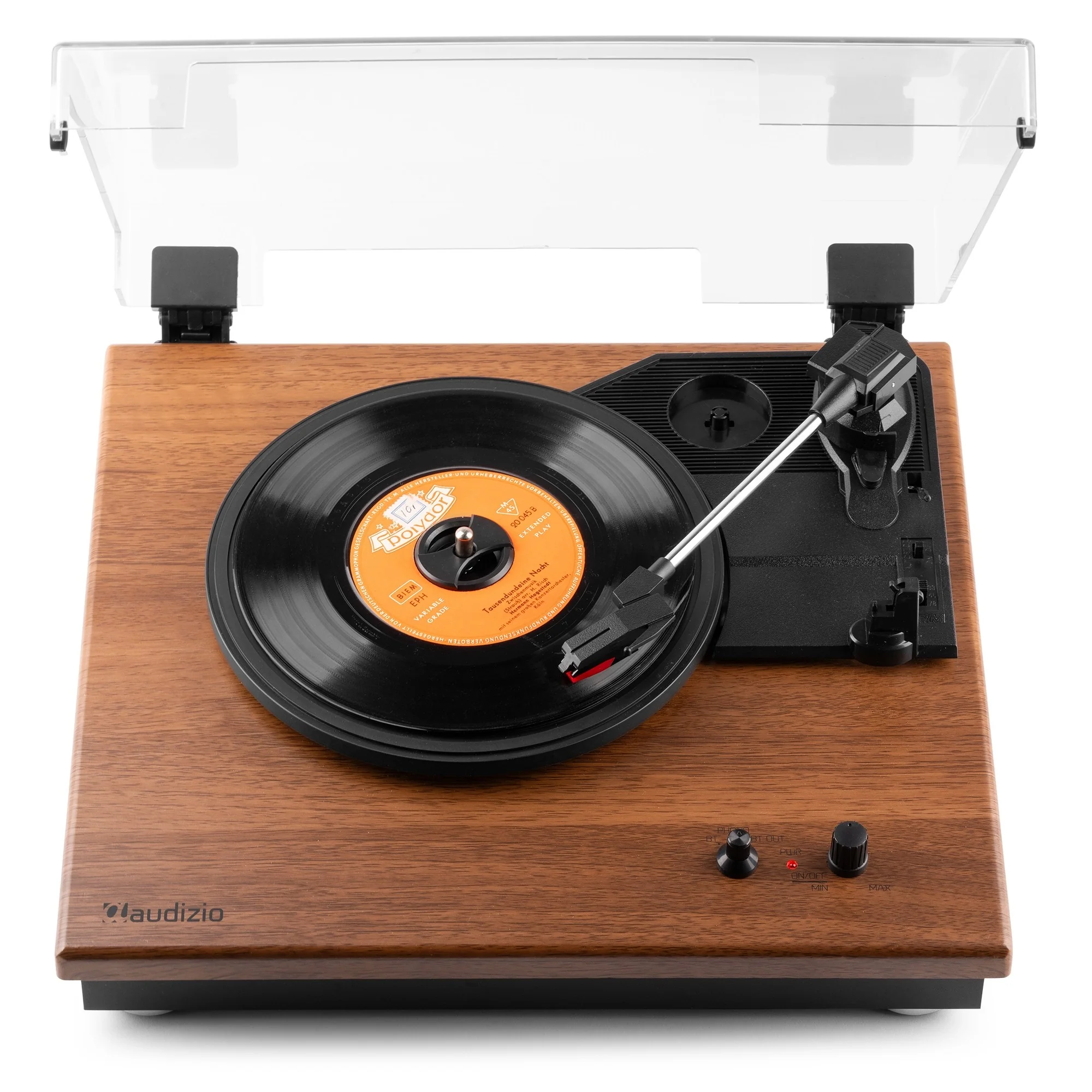 Audizio RP112L (102.158) Giradischi base legno massello casse da 10w e bluetooth - Image 6