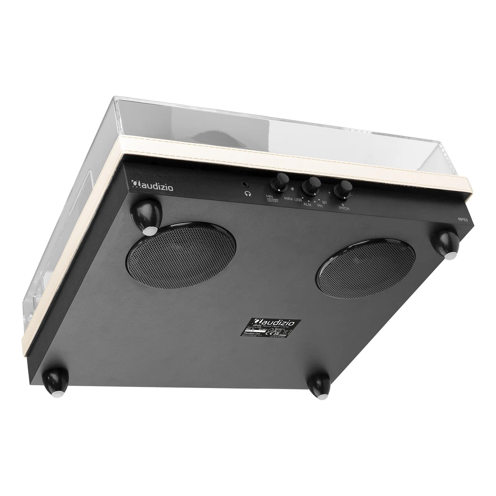 Audizio RP113C (102.064) Giradischi rivest. pelle, Wirel. Bluetooth USB e Casse - Image 3