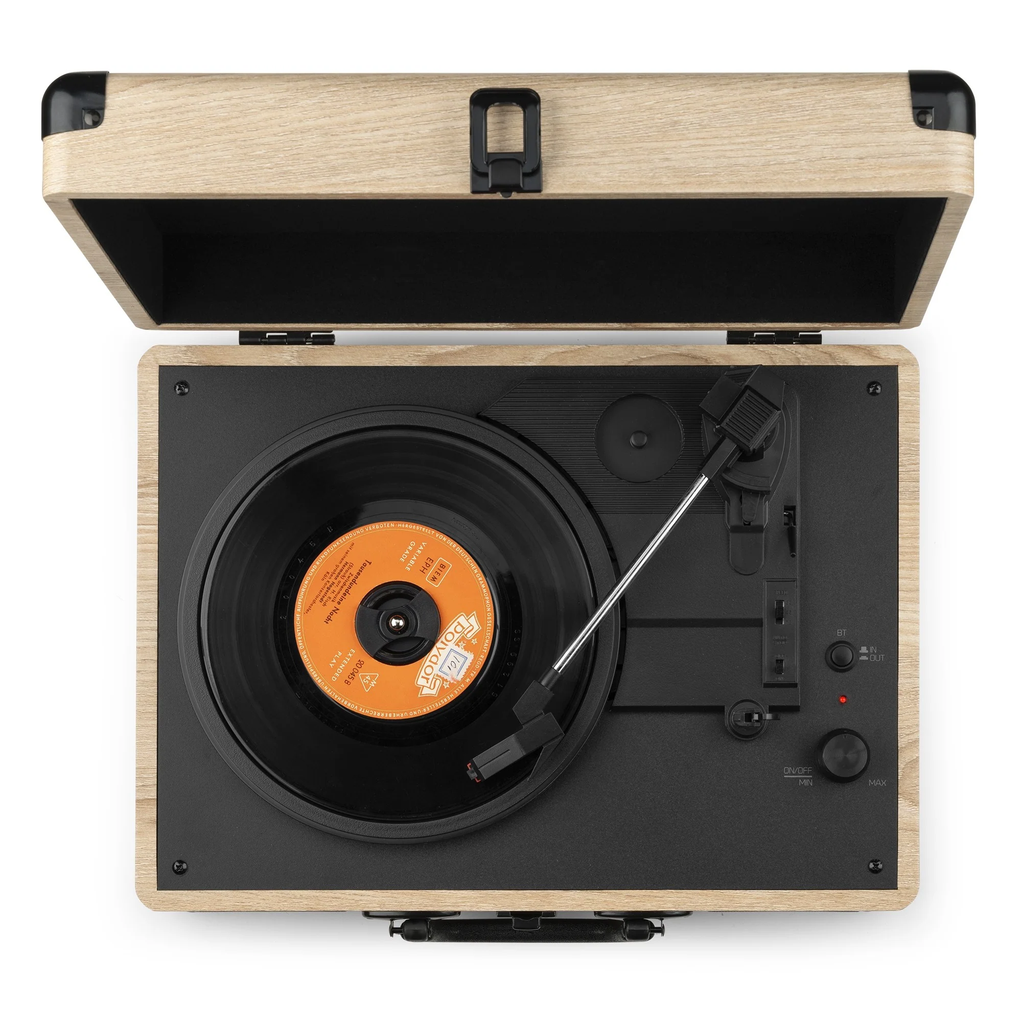 Audizio RP116LW (102.077) Giradischi valigetta casse 10w rms +Wireless Bluetooth - Image 7