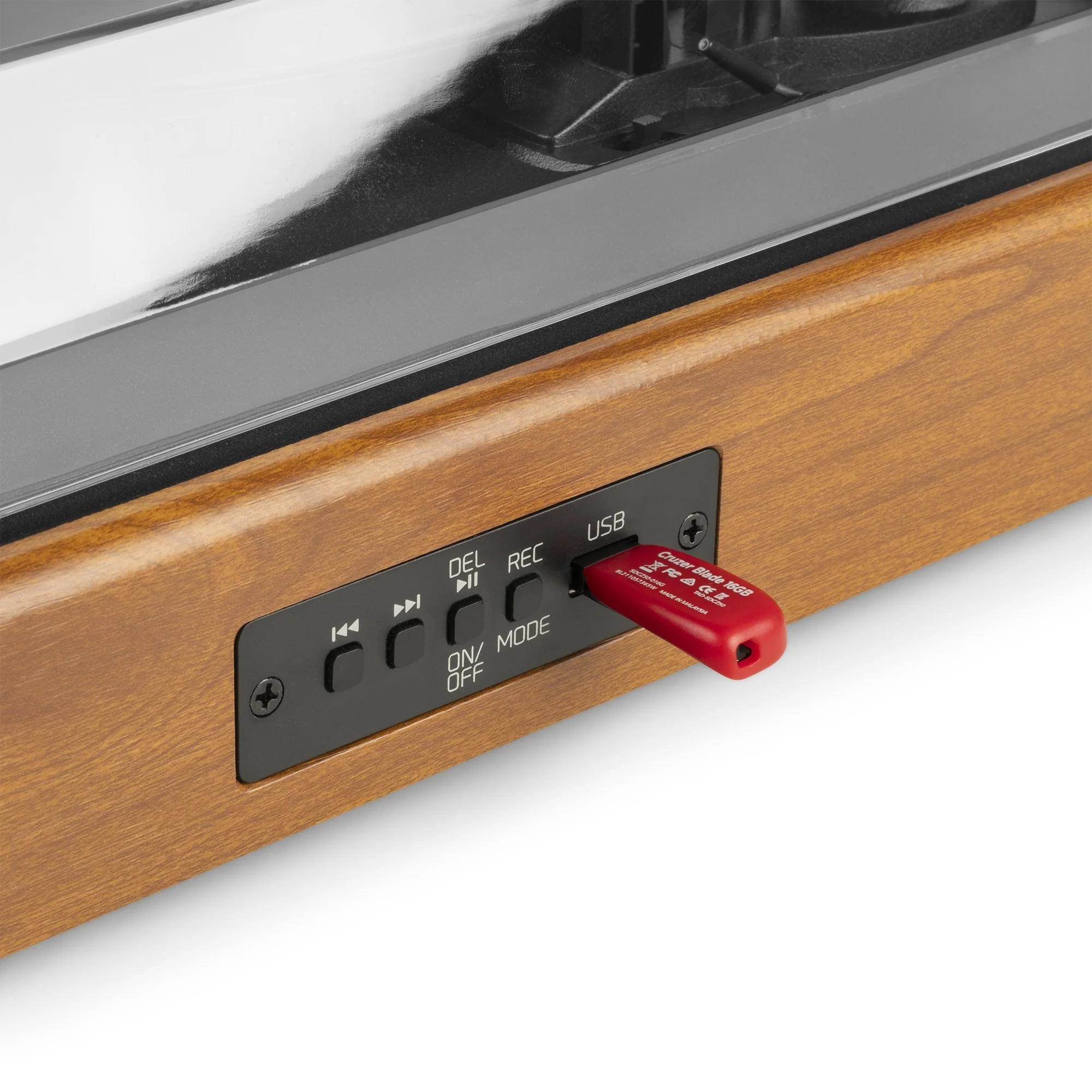 Audizio RP335 (102.175) Giradischi semiautomatico a cinghia con Bluetooth e USB - Image 9
