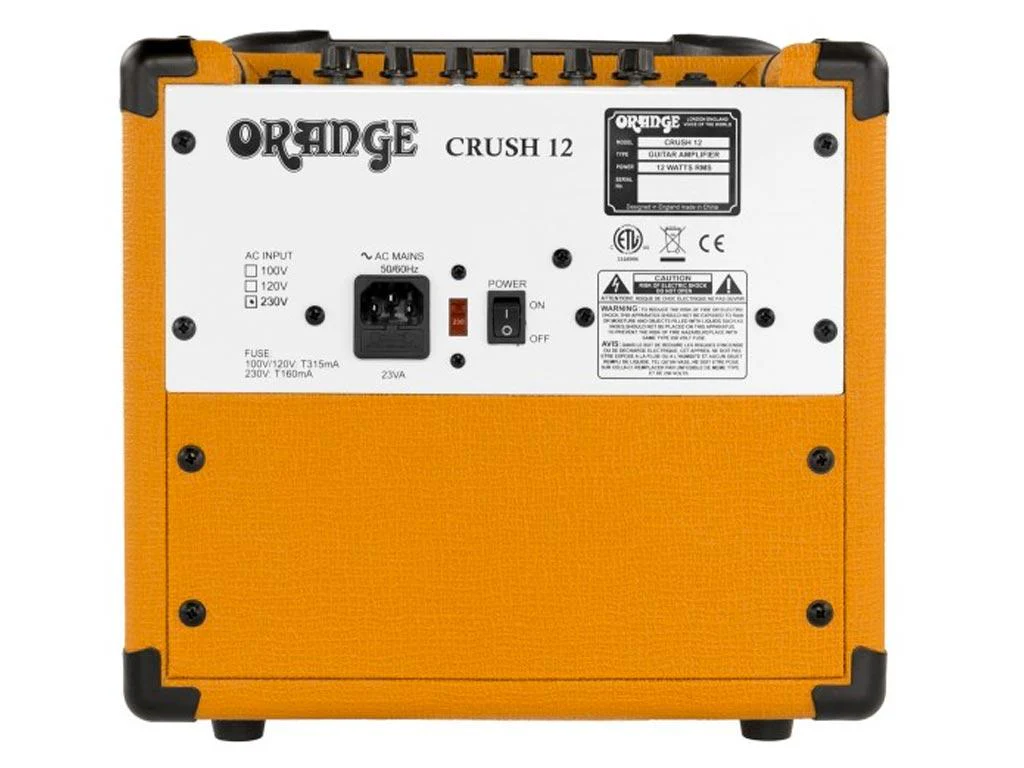 B-STOCK GARANTITO Orange Crush 12 Amplificatore Combo x chitarra 1 canale 6" 20W - Image 3