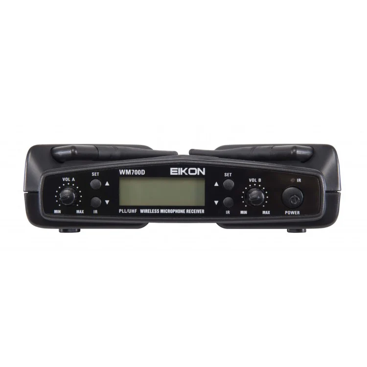 B-STOCK GARANTITO EIKON WM700DM DUAL 2microfoni wireless palmare x karaoke - Image 3