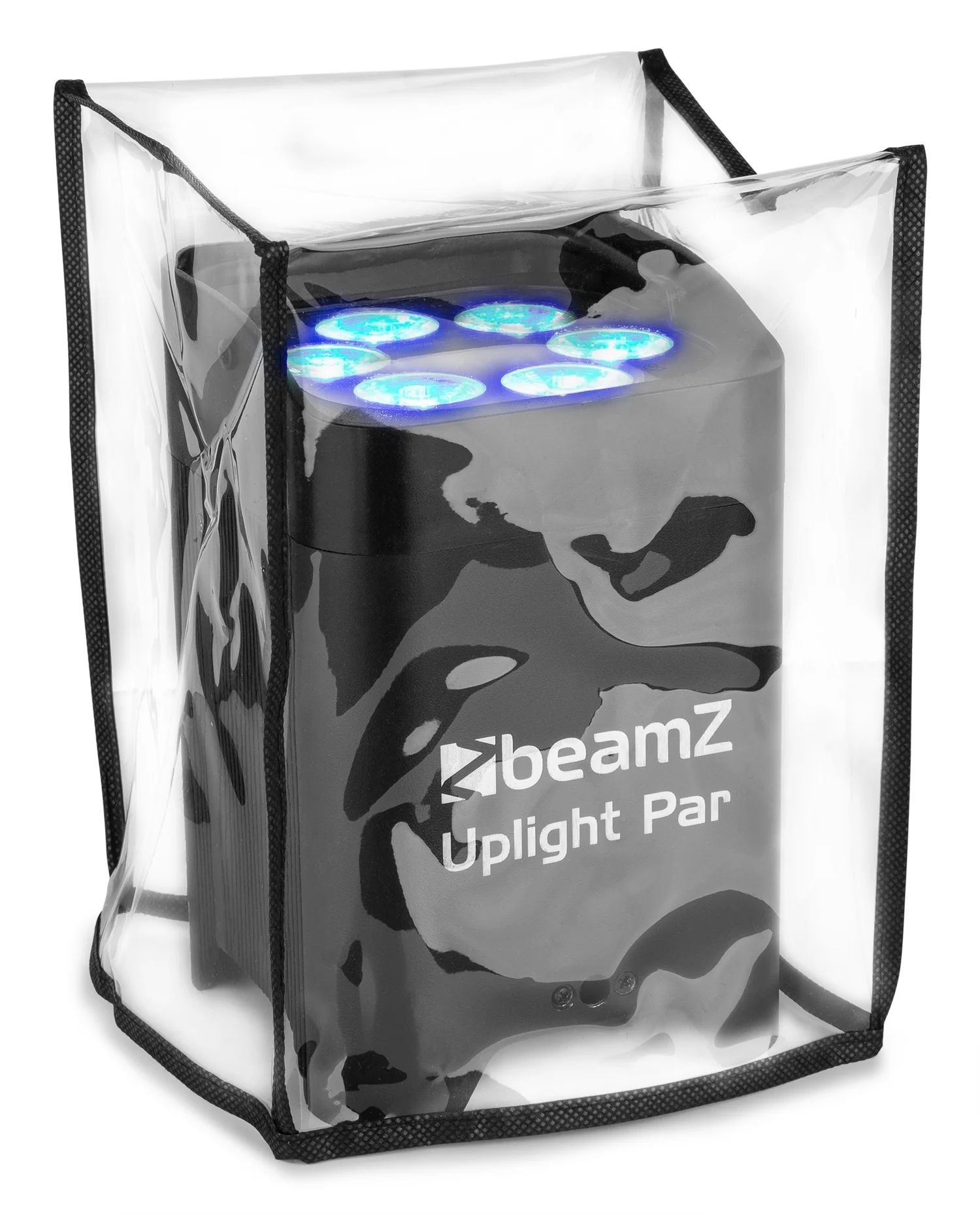 Beamz AC-100 UPLIGHT RAIN COVER Copertura x faretti da terra antipioggia trasp. - Image 2