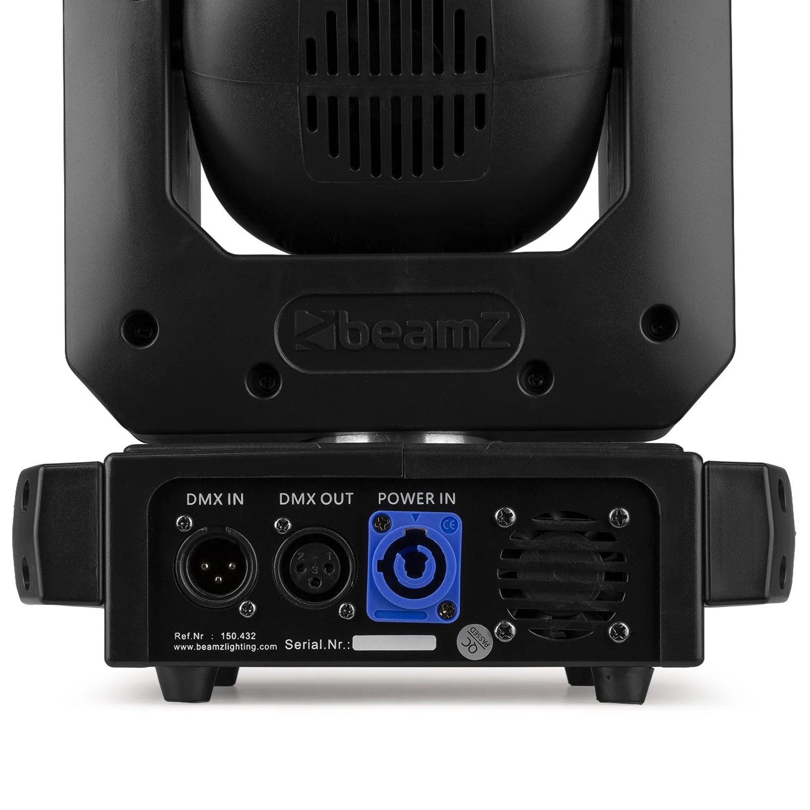 Beamz Cobra 100R LED Spot Moving Head with Ring a 12 LED RGB SMD ad anello+varie - Image 5