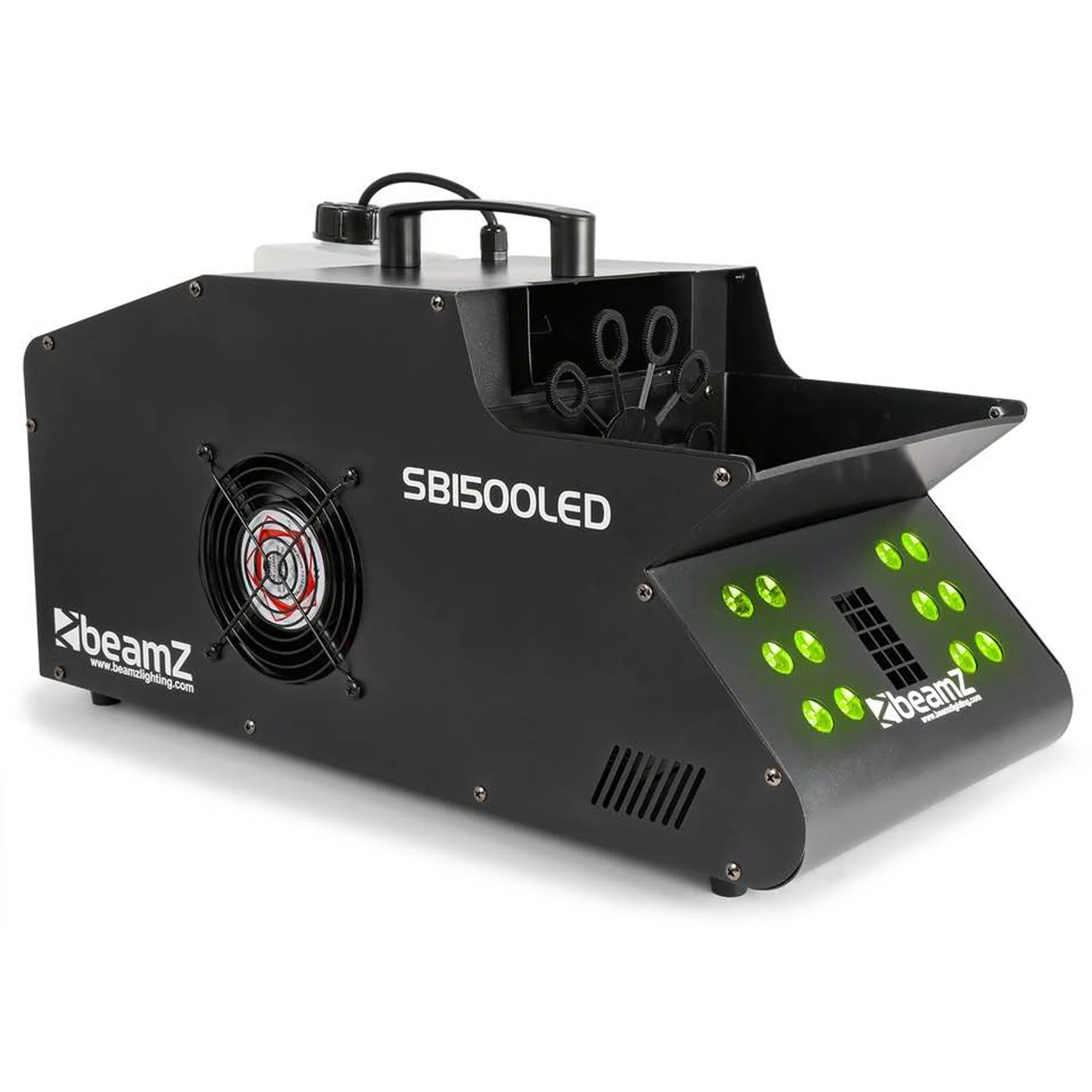 Beamz SB1500LED Smoke & Bubble Machine RGB Leds Macchina per Bolle e Fumo, RGB - Image 7