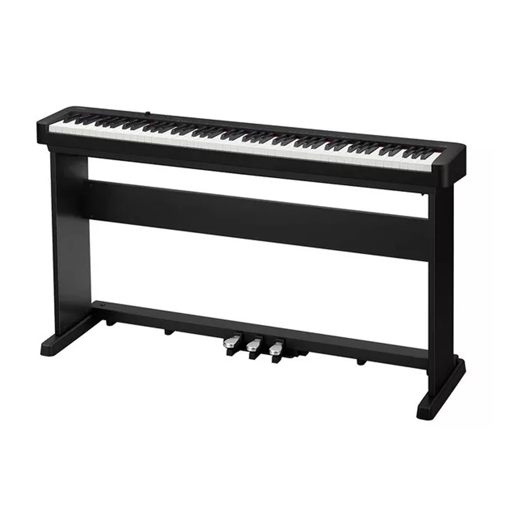 Casio CDP-S160BKSET Pianoforte digitale 88 Tasti + stand legno tre pedali, Nero - Image 2