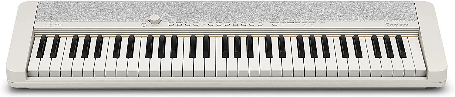 Casio CT-S1 WE Casiotone Tastiera digitale dinamica 61 Tasti porta USB, Bianco - Image 2