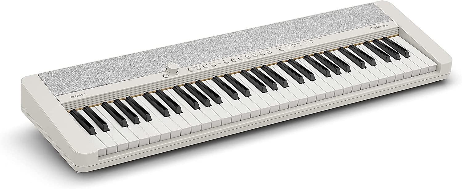 Casio CT-S1 WE Casiotone Tastiera digitale dinamica 61 Tasti porta USB, Bianco - Image 3