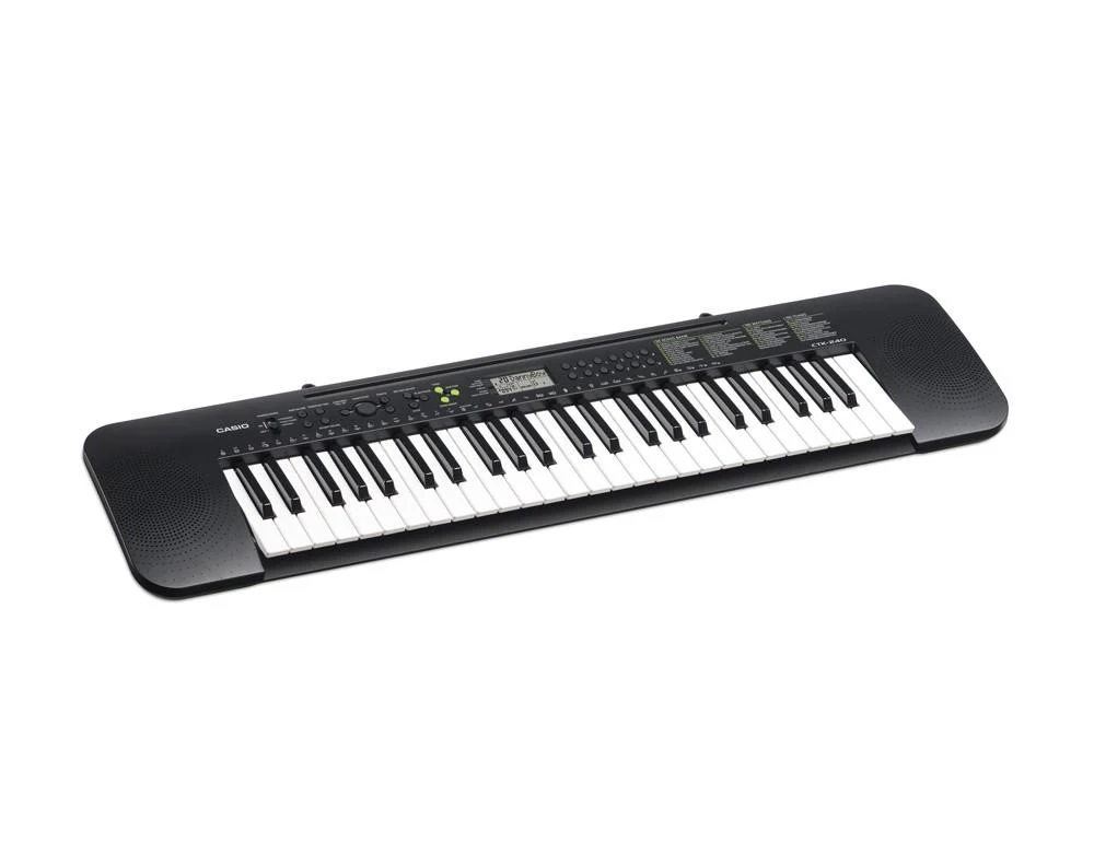 Casio CTK-240 Tastiera Pianoforte Digitale 49 Tasti standard, 100 ritmi, Nero - Image 3