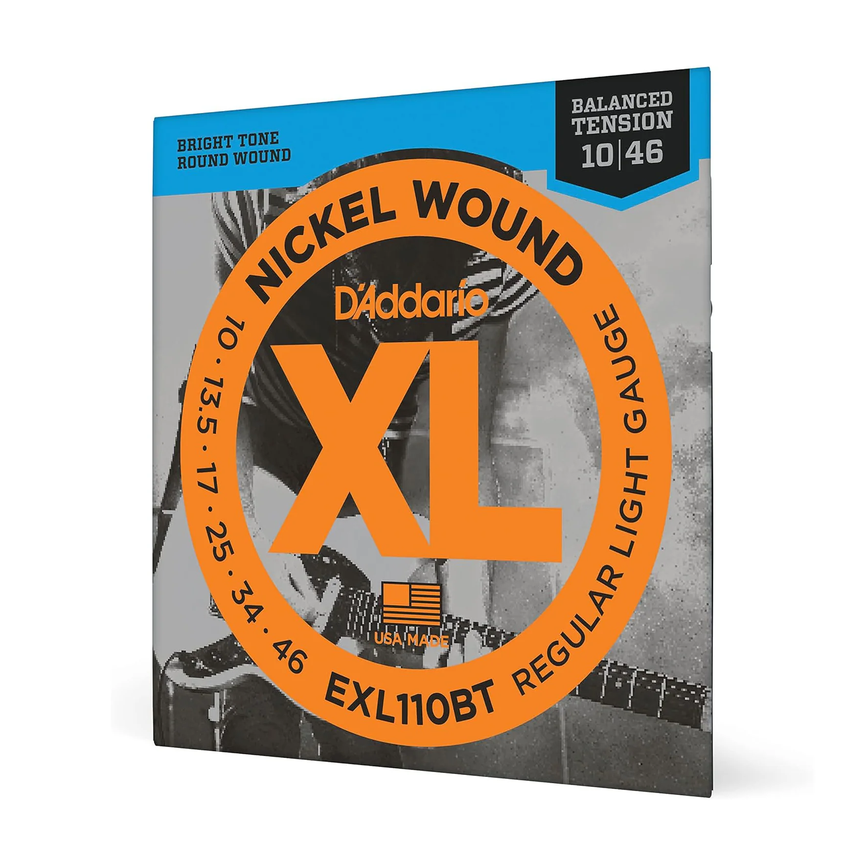D'Addario EXL110BT Regular Light Balanced Tension Corde x Chitarra Elett. 10-46
