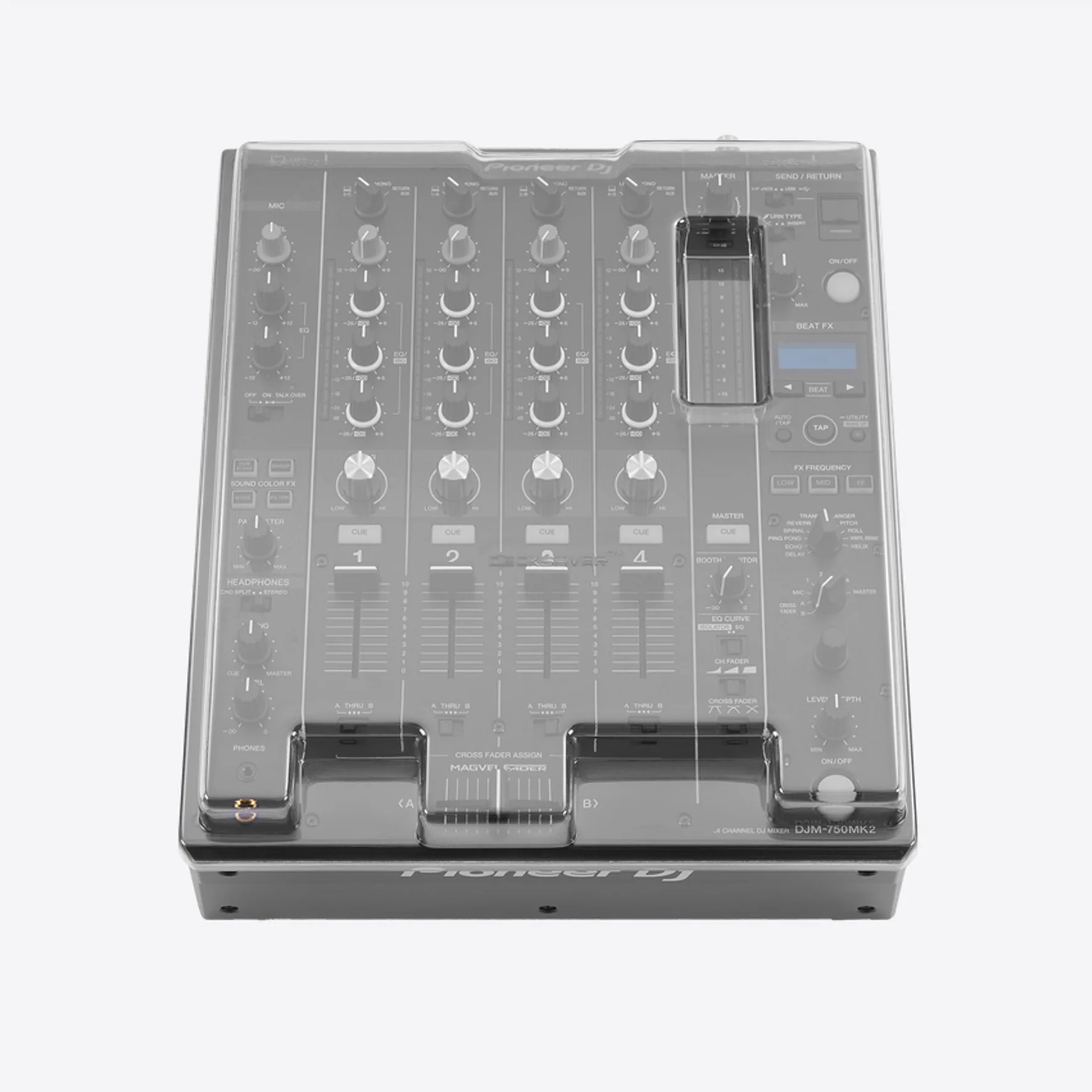 Decksaver DS PC DJM-750MK2 Cover protezione trasparente per Pioneer DJ DJM-750M2 - Image 2