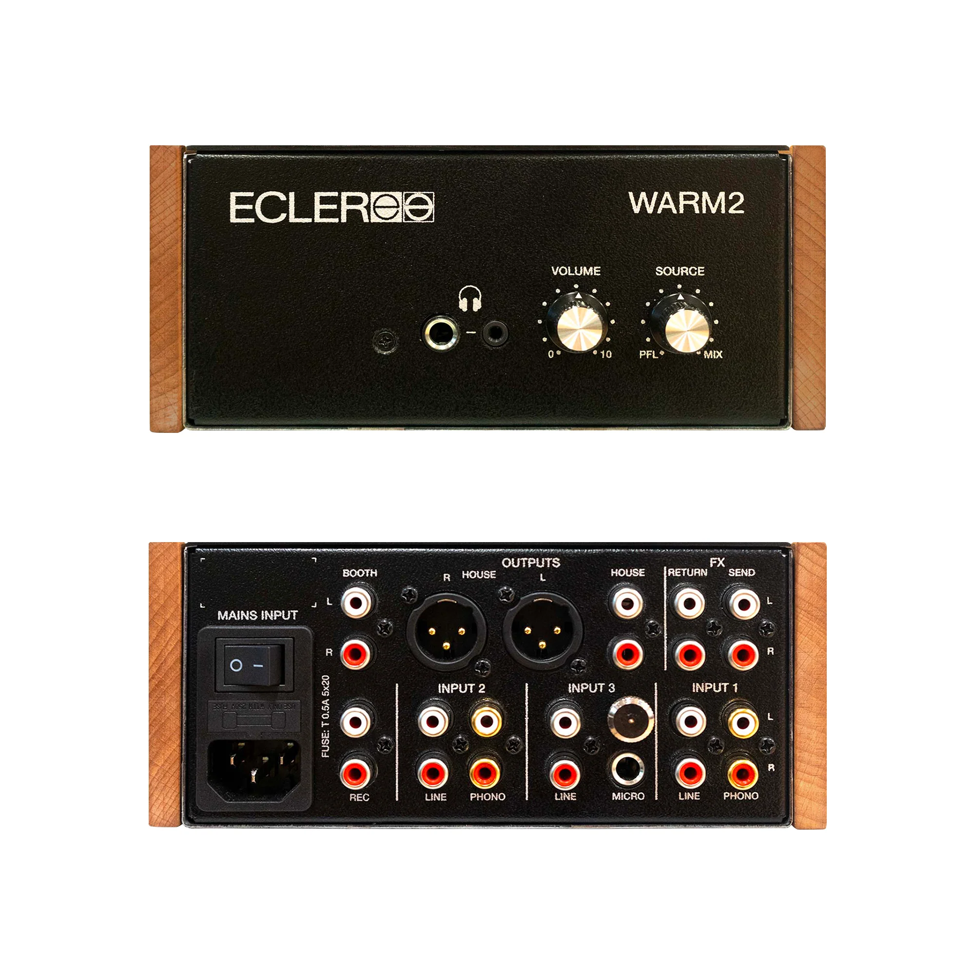Ecler WARM2 Mixer Pro Dj rotativo analog. 2C con isolatore integrato di 4°ordine - Image 3