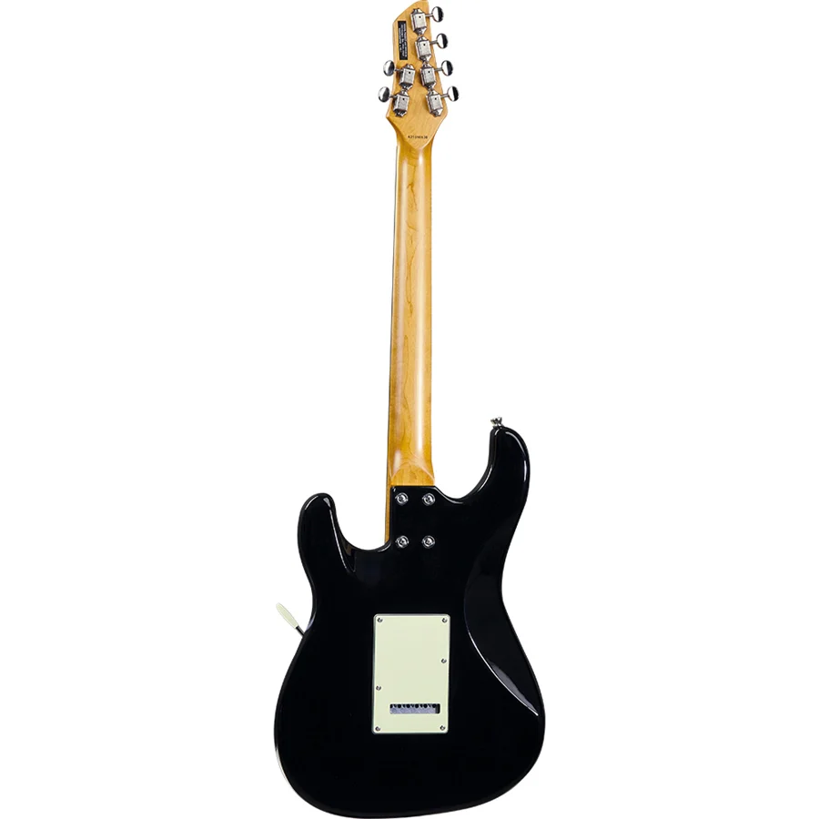 Eko AIRE V-NOS BLACK Chitarra Elettrica serie ORIGIN. V-NOS 24T pickup HSS - Image 2