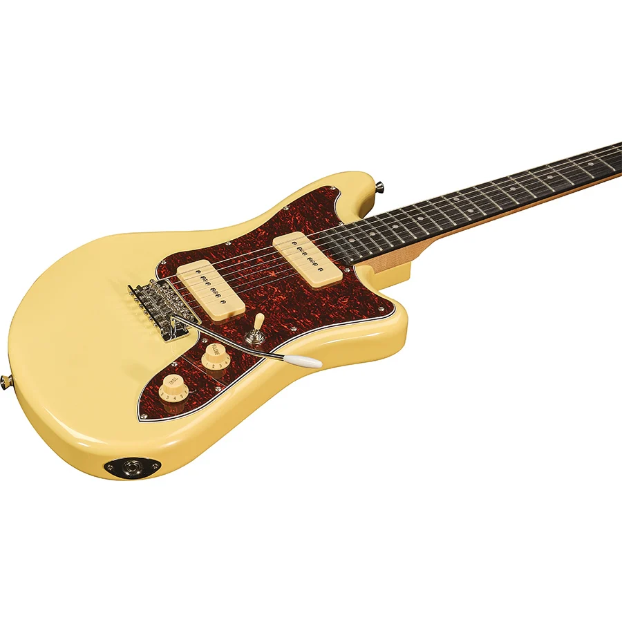 Eko CAMARO VR 2-90 CREAM Chitarra Elettrica Anni '70, 22 Tasti e 2 pickup P-90 - Image 4