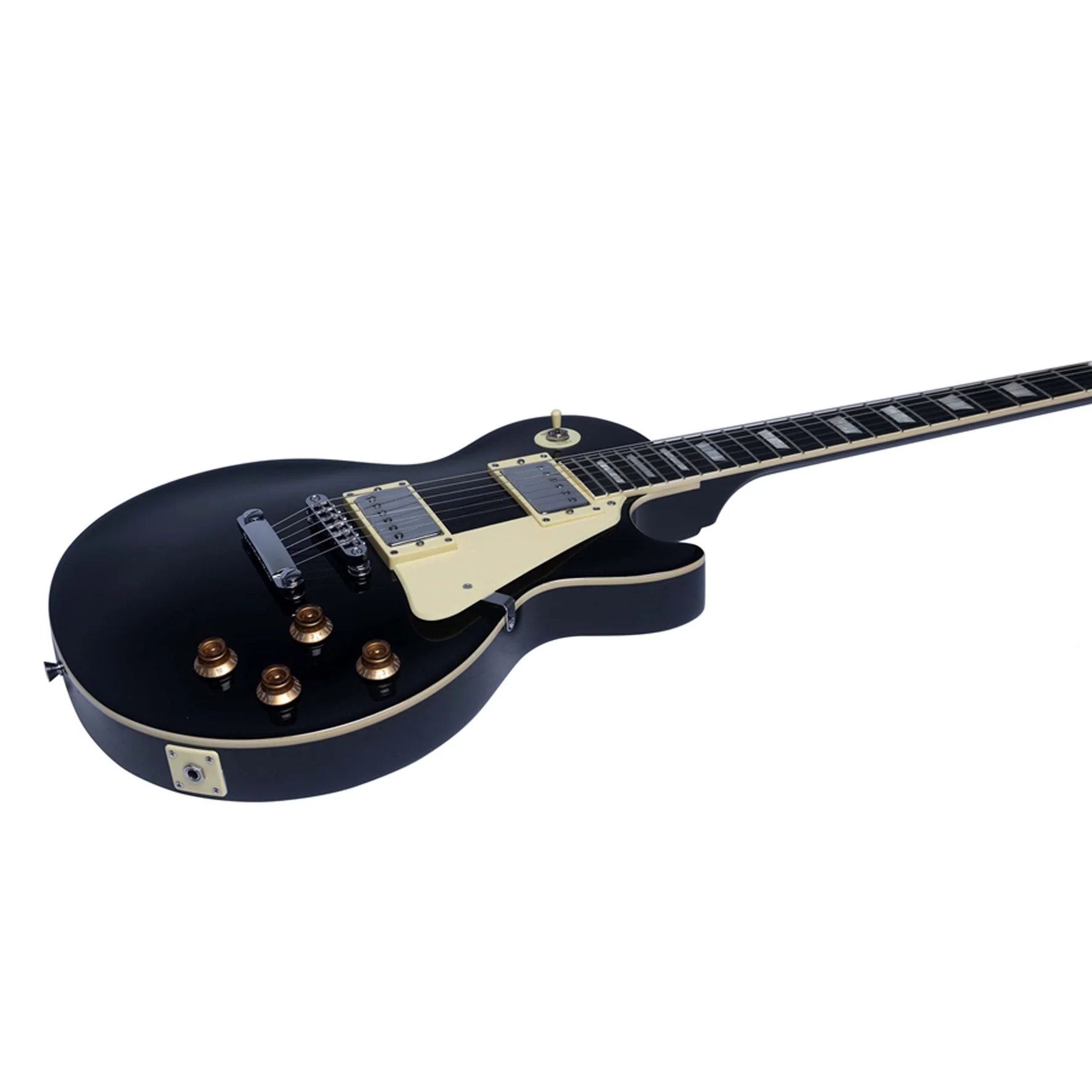 Eko LS-300 BLACK Chitarra Elettrica serie TRIBUTE 300 a 22 Tasti con pickup H-H - Image 4