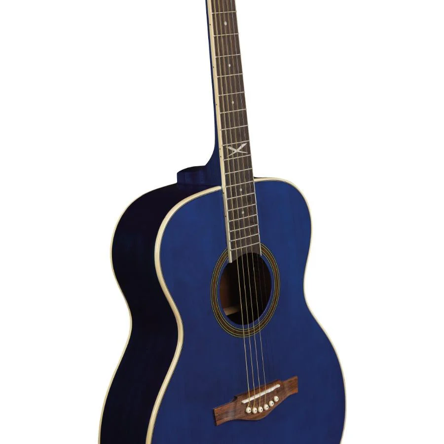 Eko NXT A100 See throught Blue Chitarra Acustica 4/4, Blu - Image 3
