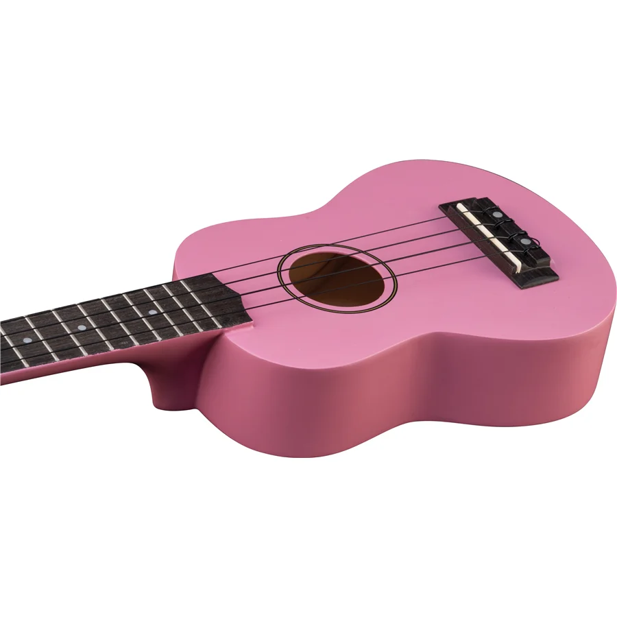 Eko Primo Ukulele Pink Ukulele Soprano + accordatore corde ricambio e custodia - Image 7