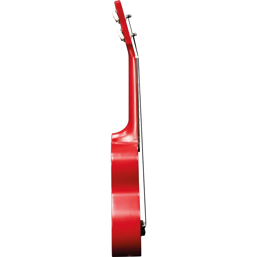 Eko Primo Ukulele Red Ukulele Soprano + accordatore corde di ricambio e custodia - Image 3
