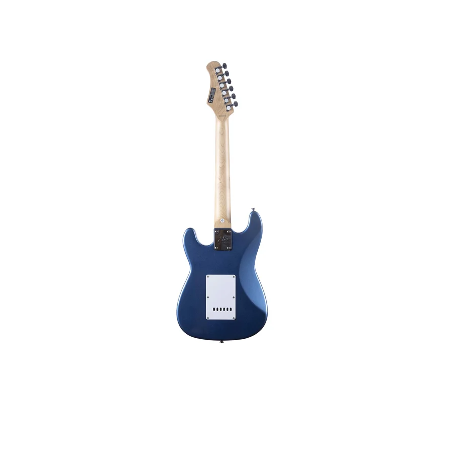 Eko ST-100 3/4 METALLIC BLUE Chitarra Elettrica 3/4 a 21T e 3 pickup single coil - Image 2