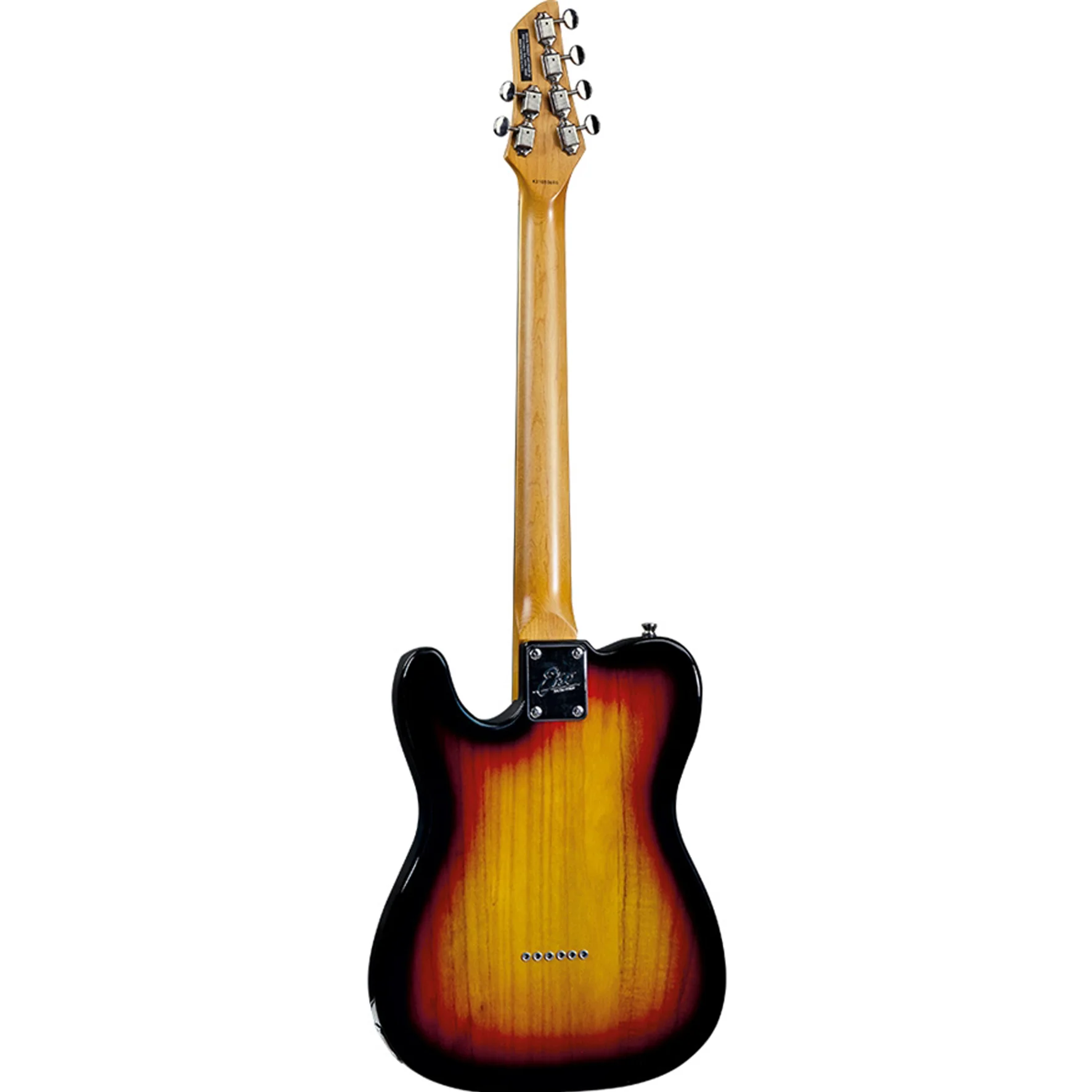Eko TERO V-NOS SUNBURST Chitarra Elettrica a 22 Tasti con singol-coil S-H - Image 2