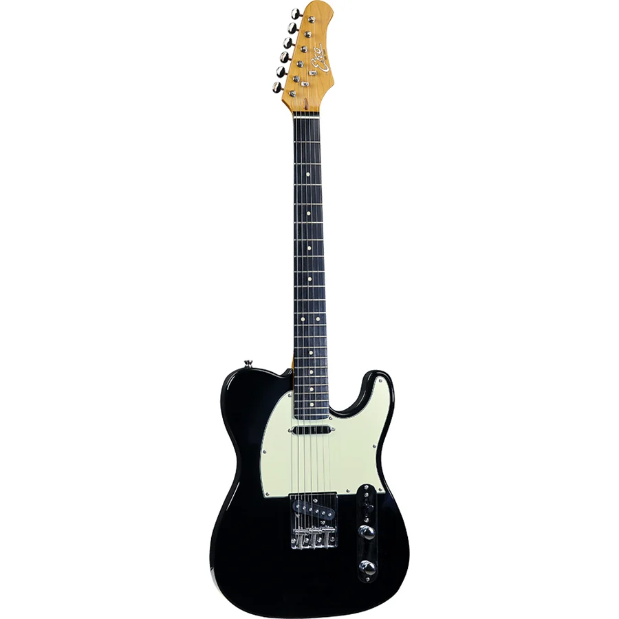 Eko VT-380 V-NOS BLACK Chitarra Elettrica 22 Tasti con due pickup single-coil