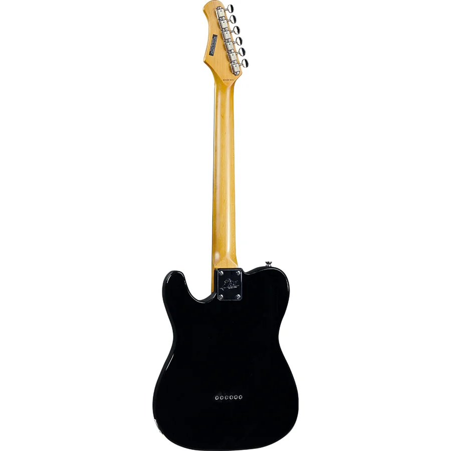 Eko VT-380 V-NOS BLACK Chitarra Elettrica 22 Tasti con due pickup single-coil - Image 2
