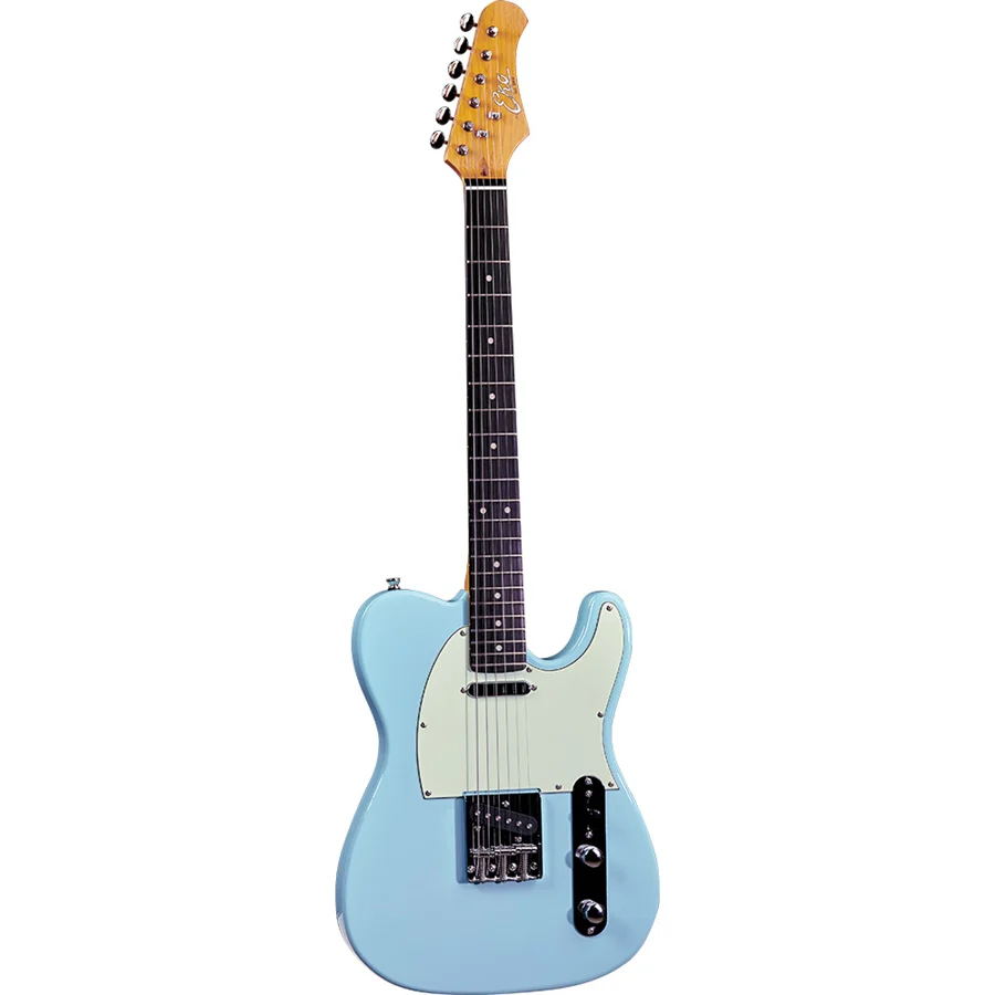 Eko VT-380 V-NOS DAPHNE BLUE Chitarra Elettrica 22T con due pickup single-coil - Image 5