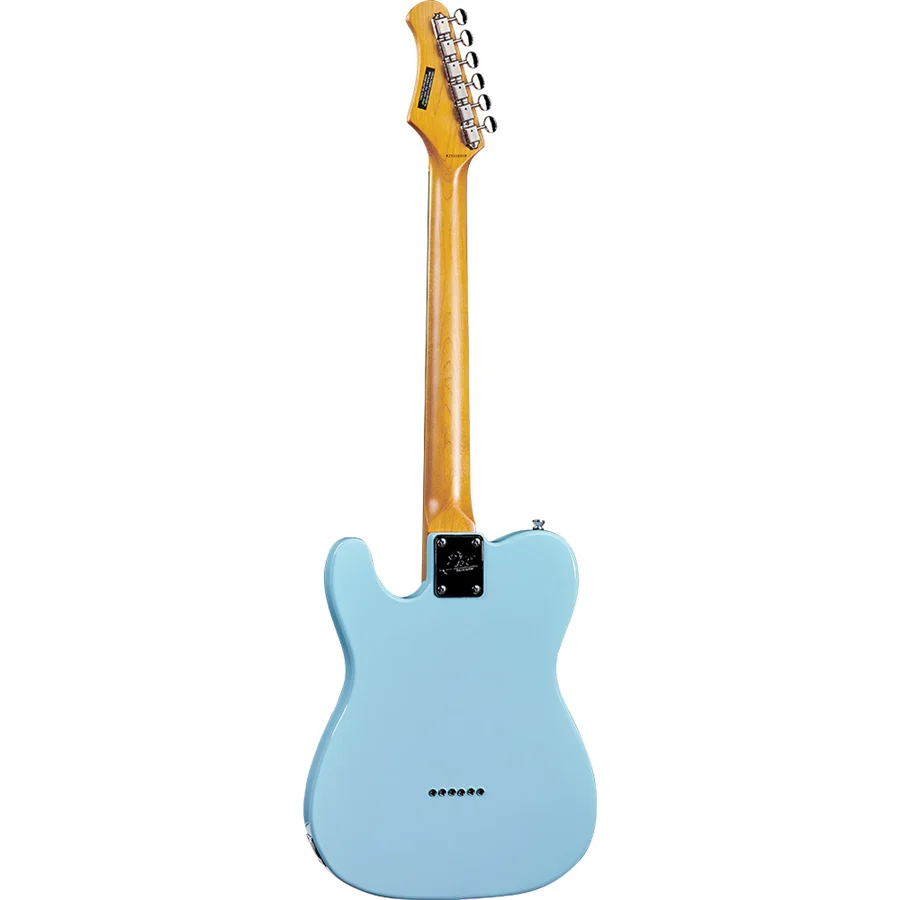 Eko VT-380 V-NOS DAPHNE BLUE Chitarra Elettrica 22T con due pickup single-coil - Image 6