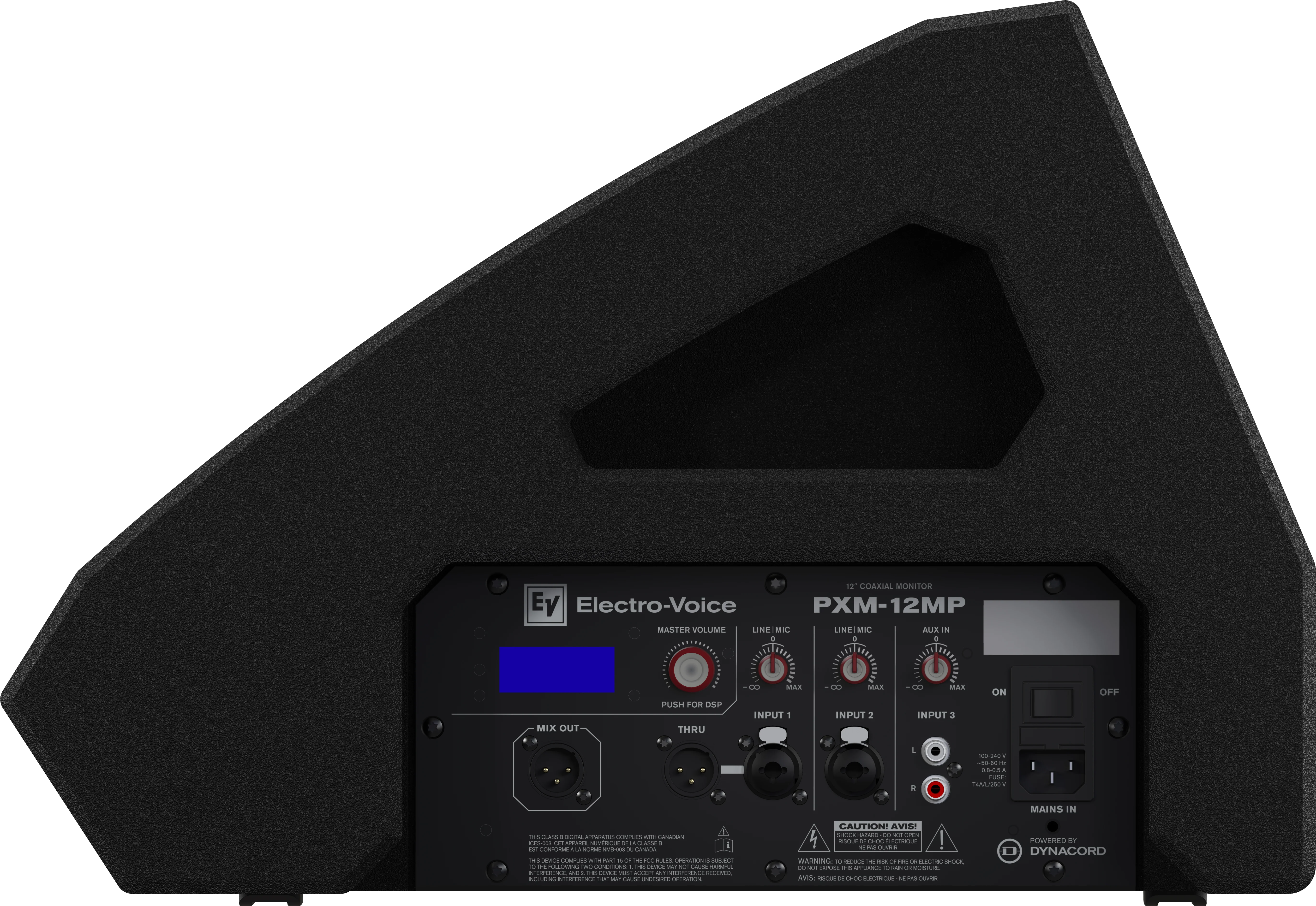 Electro-Voice PXM-12MP Monitor audio professionale x palco da 12" 700w RMS, Nero - Image 11