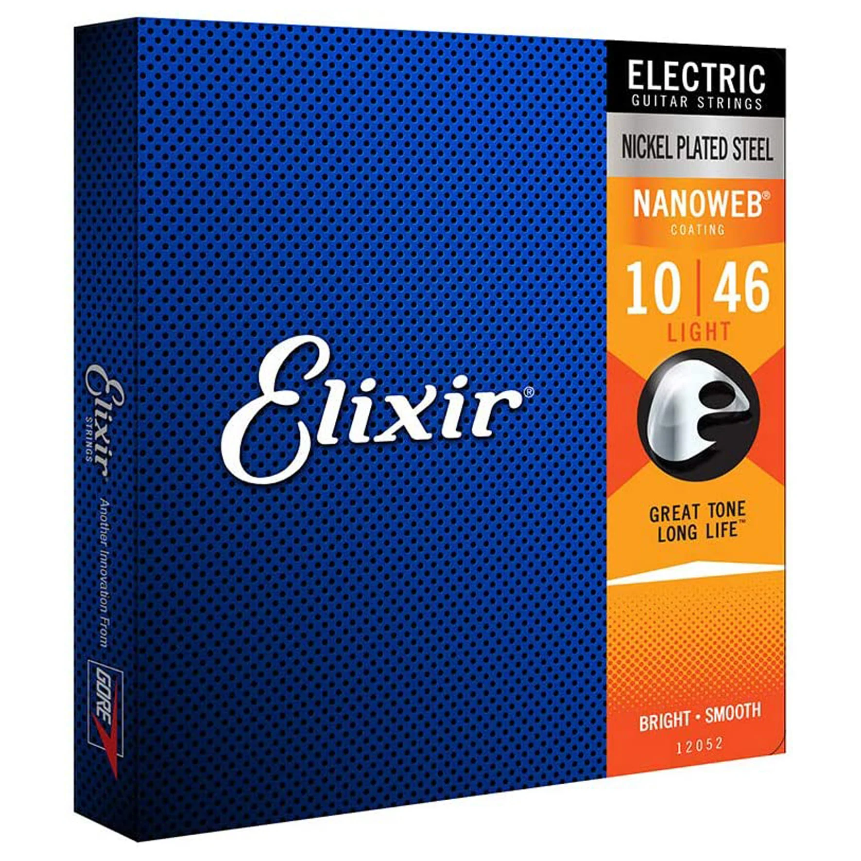 Elixir 12052 Nanoweb Light Electr. Set 6 Corde x Chitarra Elettrica 010-046 - Image 3