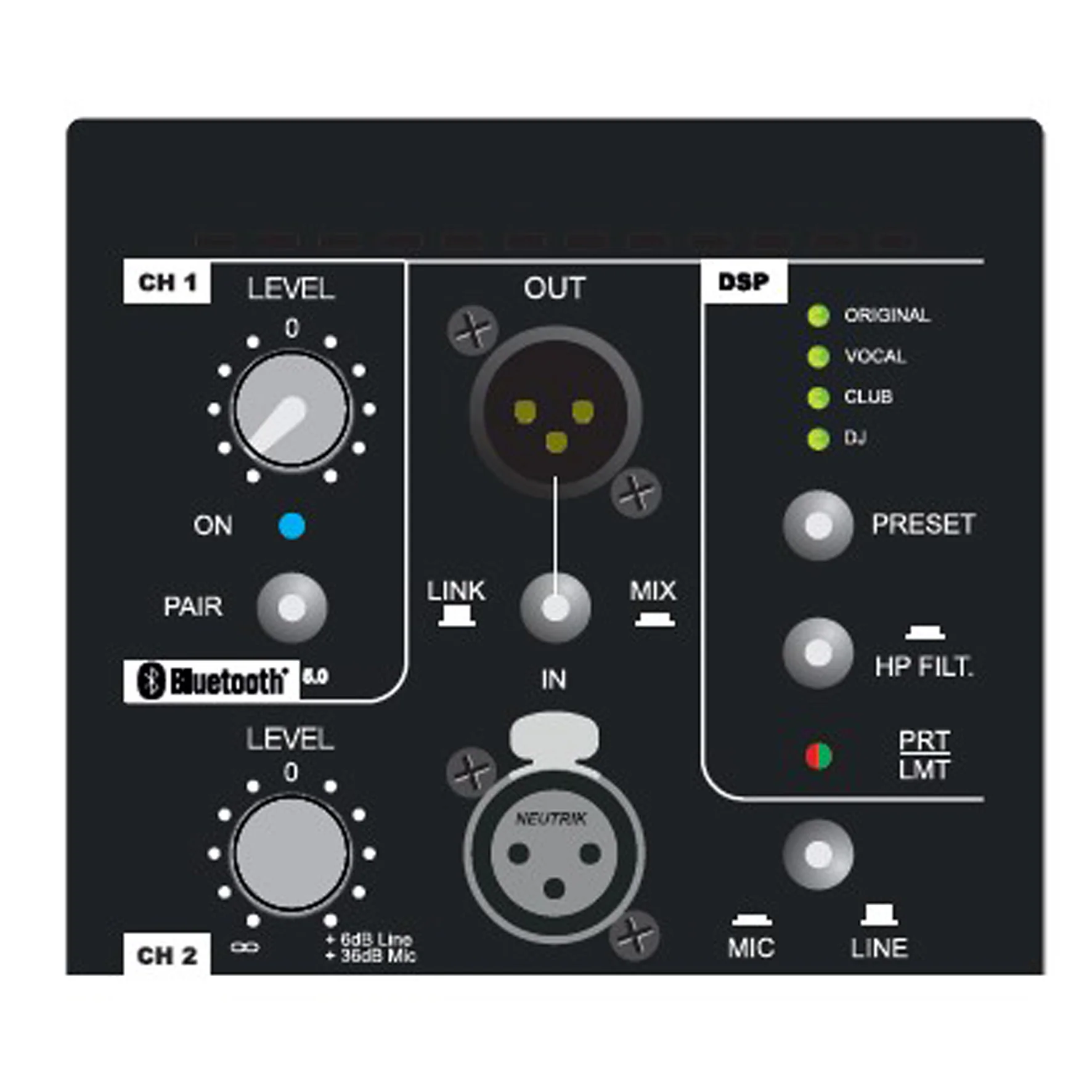 FBT X Lite 108A Diffusore Attivo Pro 8" 800W (600W LF + 200W HF) +Bluetooth Nero - Image 3
