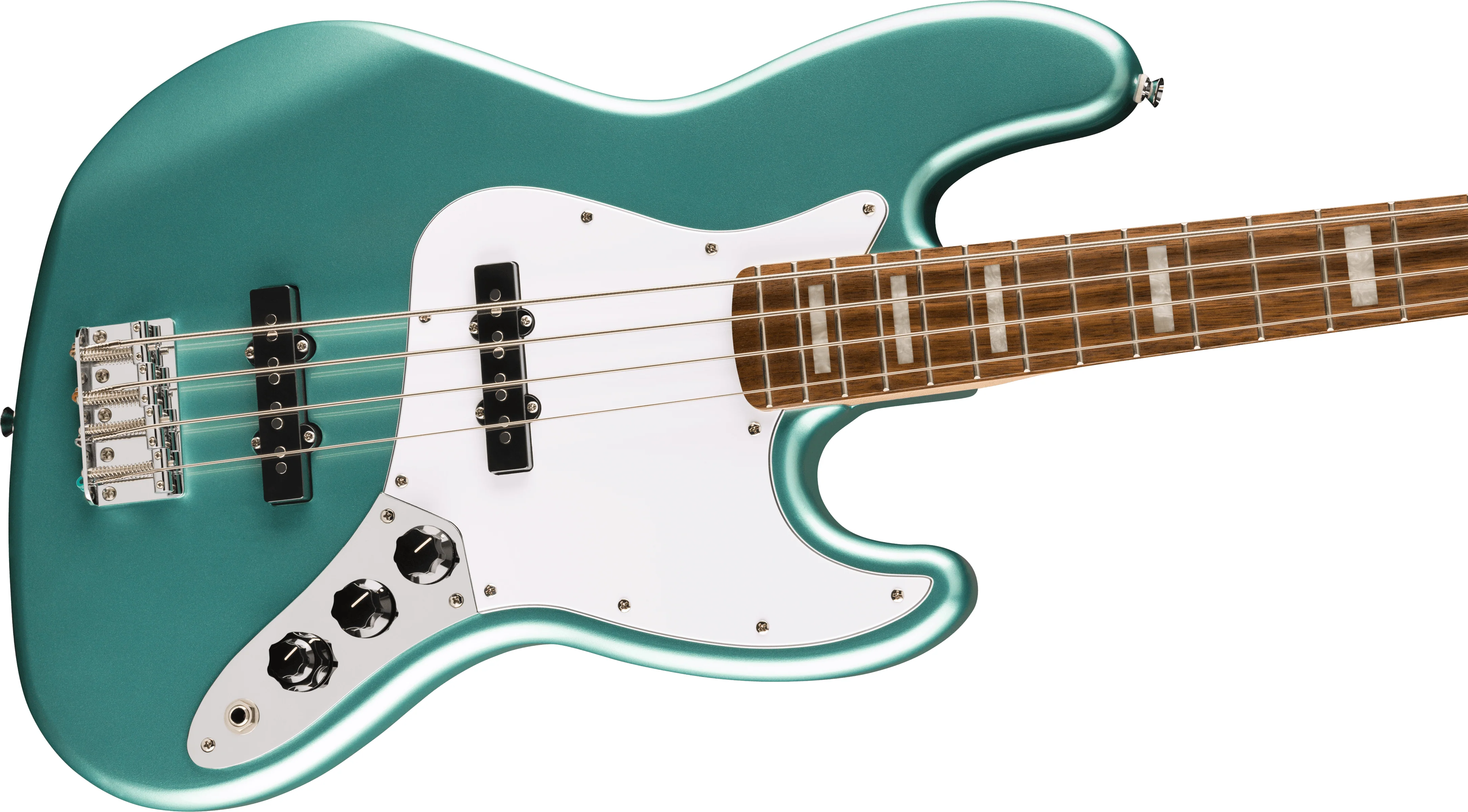 Fender Active Jazz Bass Serie Affinity Ediz. Lim. Mystic Sea Foam Green Basso E. - Image 4