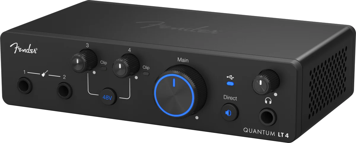 Fender QUANTUM LT 4 Interfaccia Audio USB-C x creativi studenti artisti solisti - Image 4