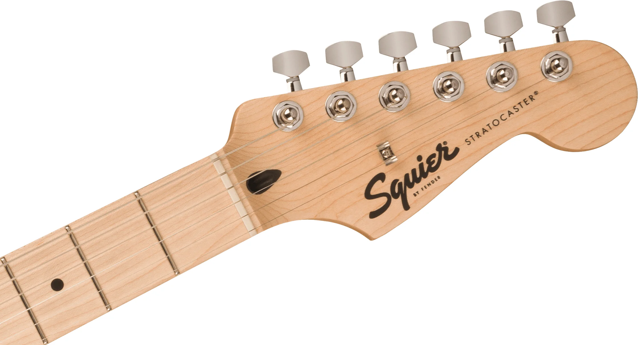 Fender Squier Sonic Stratocaster HSS Chitarra Elettrica 21T manico a "C", Nero - Image 5