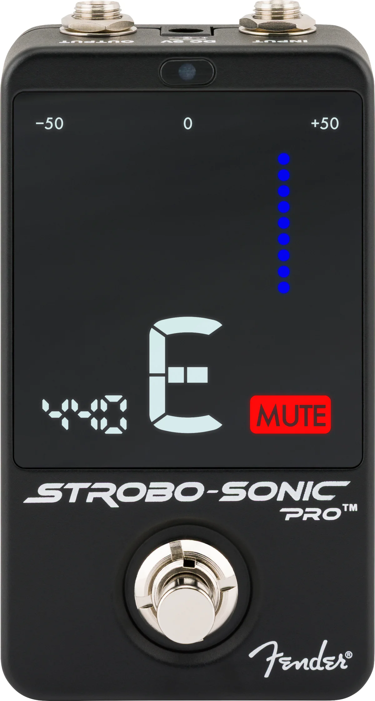 Fender STROBO-SONIC PRO Pedale accordatore stroboscopico display ultra preciso - Image 5